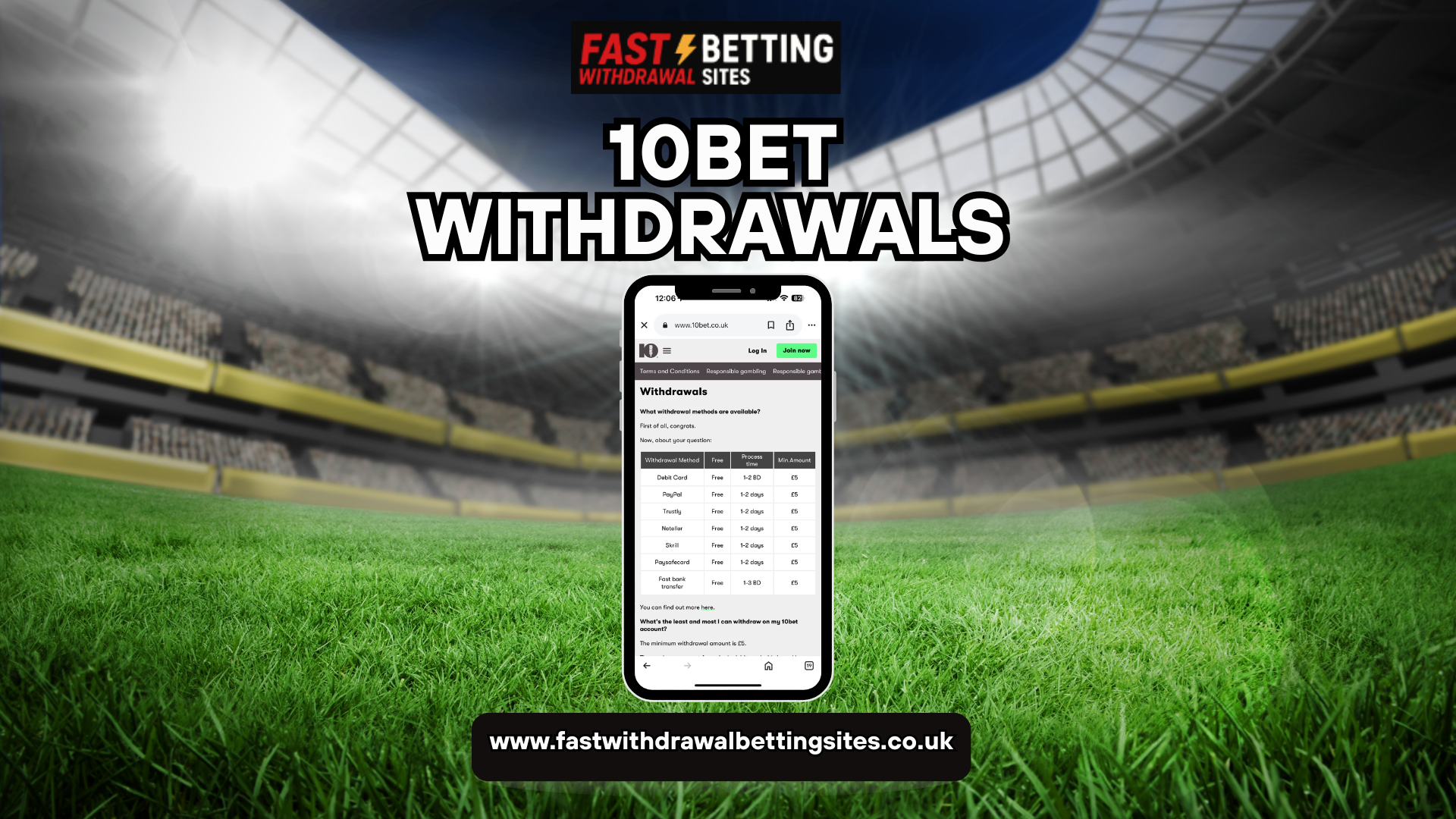 10bet Fast Withdrawal