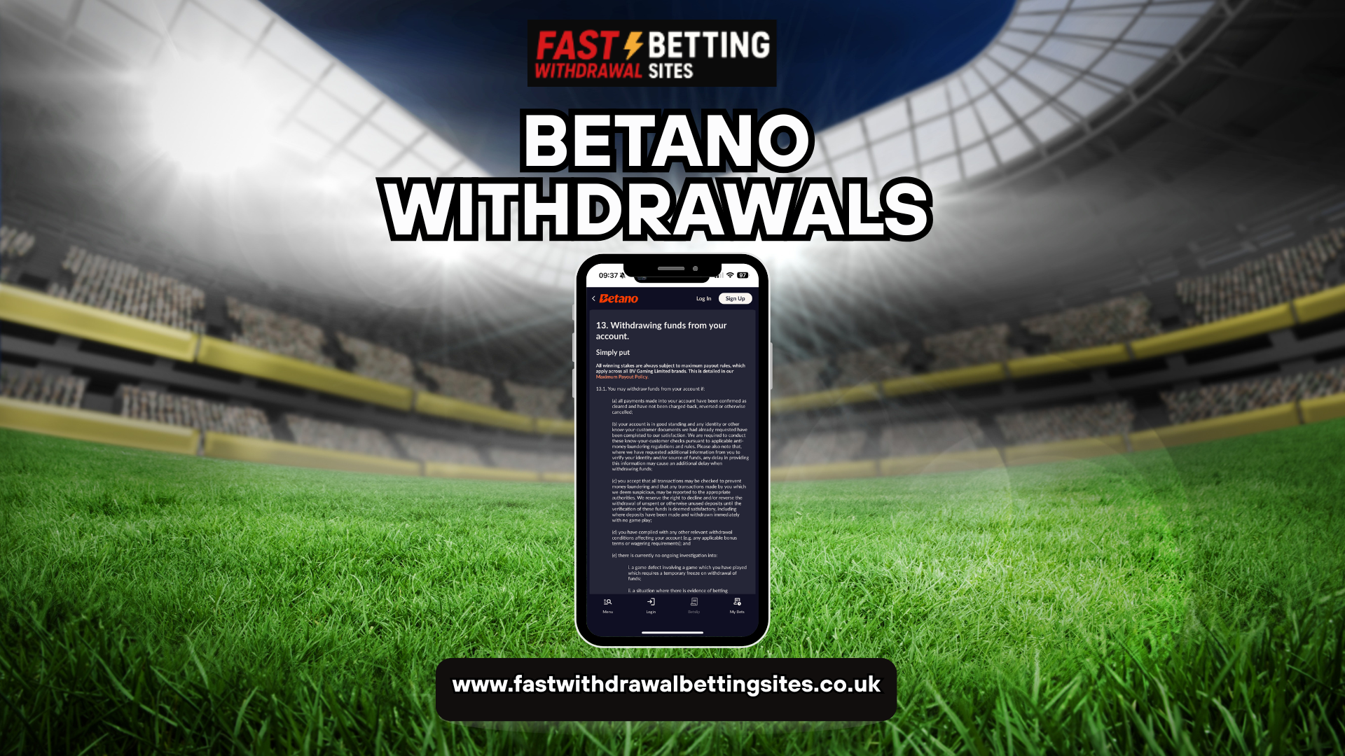 BETANO Fast Withdrawal