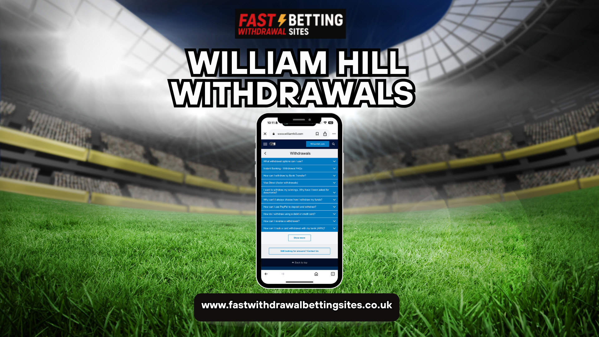 william hill Fast Withdrawal